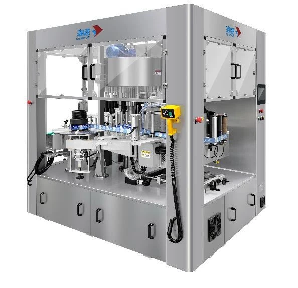 Square Bottle Labeling Machine